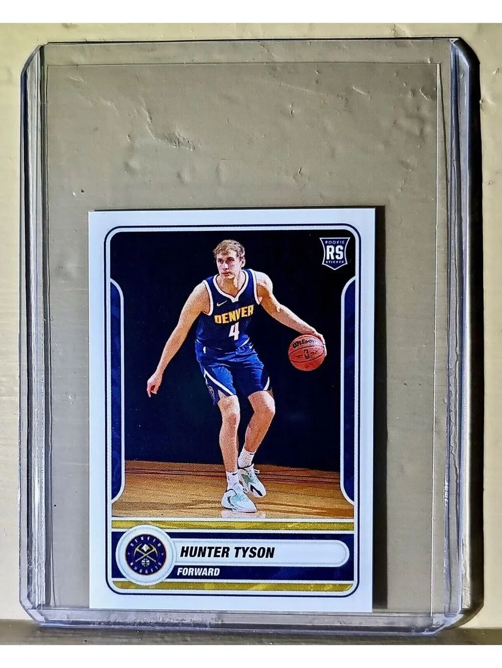 2023-24 Hunter Tyson Panini NBA Basketball #316 Sticker Denver Nuggets
